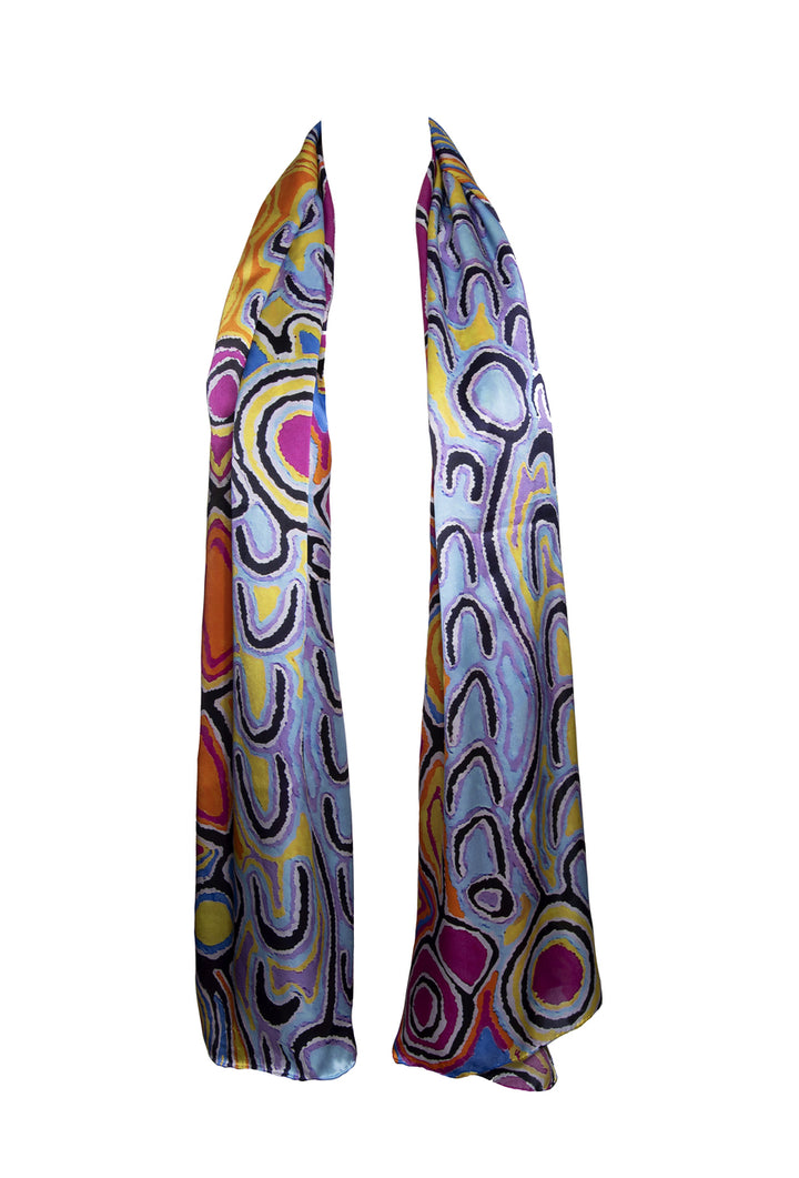 Mina Mina 100% Silk Scarf